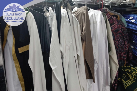 Ihram, meste lekure, Xhelabije me krahe te shkurte, xhelabie jeshile e e...